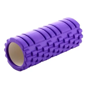 Portable Hollow Spiky Roller for Muscle Therapy, Yoga and Fitness