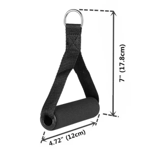 Portable Home Fitness Set Foldable Full-Body Workout Kit with Resistance Bands Cable Handles Pulley Accessories