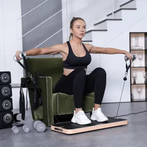 Portable Home Multifunctional 4-Station Gym Strength Training Machine