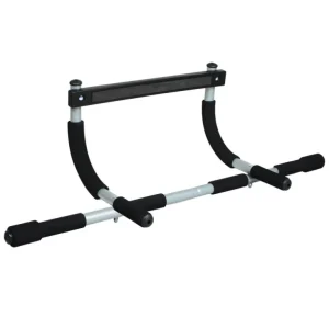 Portable Indoor Doorway Pull-Up Bar with Multi-Grip Design