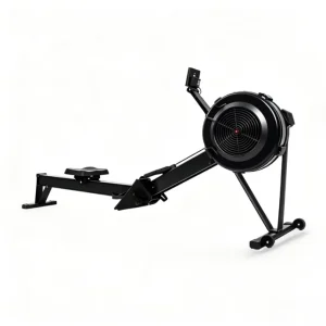 Portable Indoor Foldable Steel Air Rower with Lightweight Design and 10-Level Resistance