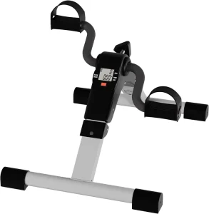 Portable Indoor Mini Pedal Exercise Bike with ABS and Steel Construction