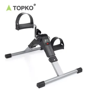 Portable LCD Display Leg Pedal Exerciser Bike for Home Gym