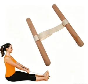 Portable Leg Stretching Bar Pilates Yoga Rope Tool