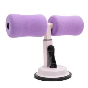Portable Lightweight Neoprene Unisex Sit Up Push Up Bar with Comfortable Foot Holder for Home Use