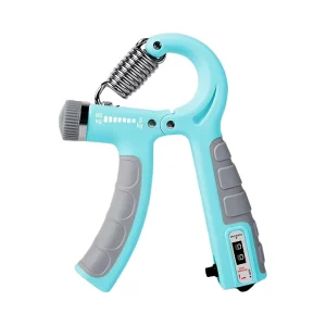 Portable Mechanical Counter Hand Grip Adjustable 6-60 kg Finger Strengthener for Arm Workout and Strength Training