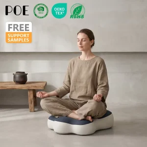 Portable Memory Foam Meditation Seat Cushion Ergonomic Washable Outdoor Yoga Floor Cushion