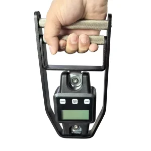 Portable Metal Digital Hand Dynamometer Grip Strength Meter With LCD Display, 300 kg Capacity