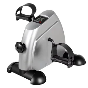 Portable Mini Exercise Bike Pedal Exerciser for Arm and Leg Exercise, LED Display, 3 Resistance Levels