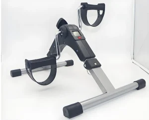 Portable Mini Foot Pedal Exerciser with LCD Screen for Leg Exercise