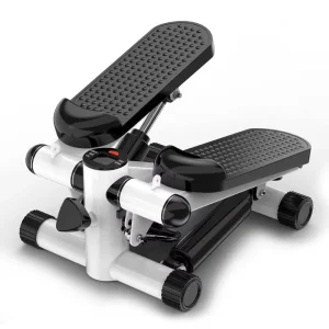 Portable Mini Hydraulic Stepper with Rope, Elliptical Climbing Design, 120 kg Load Capacity, Steel