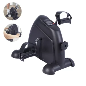 Portable Mini Pedal Exerciser Bike with LCD Display for Arm and Leg Rehabilitation