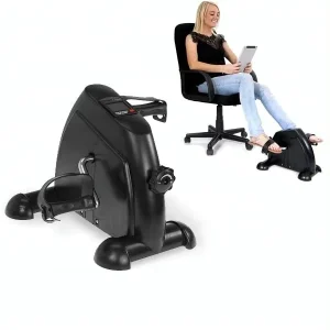 Portable Mini Pedal Exerciser for Arm and Leg Fitness
