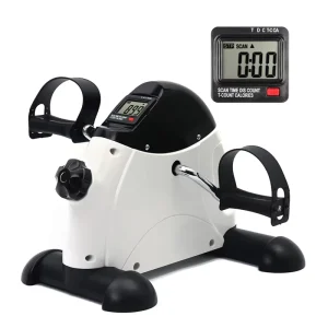 Portable Mini Pedal Exerciser for Home Use and Rehabilitation of Legs and Arms