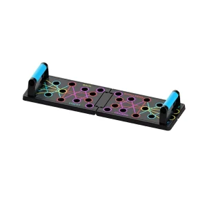 Portable Multifunctional Foldable Fitness Rack System with Push-Up Board for Sit-Ups and Strength Training