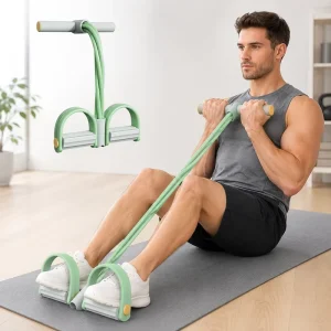 Portable Multifunctional Pedal Resistance Bands Set