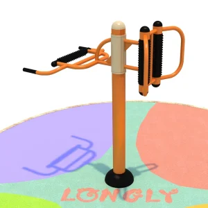 Portable Multifunctional Stainless Steel Fitness Equipment for Outdoor Strength Training