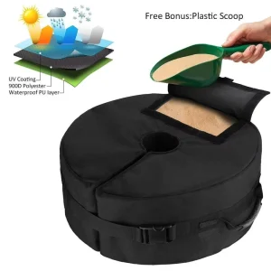 Portable Outdoor Double-End Boxing Punching Bag, 600D Oxford Fabric, EPE/Sand Filled, Windproof