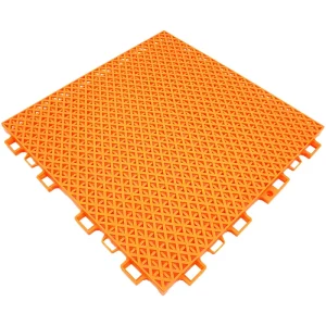 Portable Outdoor Interlocking Square Floor Mat, PP Material, Waterproof Fireproof Non-Slip