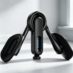 Portable Pelvic Floor Muscle Trainer with Calorie Display and Leg Clamp