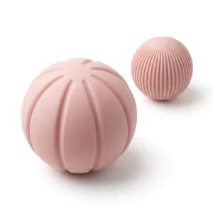 Portable Pilates Accessories Silicone Massage Ball Weighted Ball Trigger Point 6-8cm 0.5-3kg Custom OEM Recovery Ball