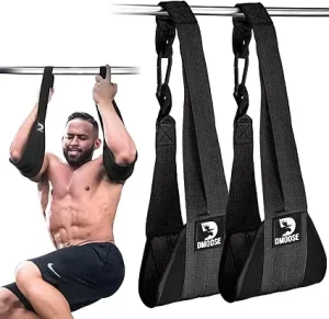 Portable Pull-Up Horizontal Bar Suspension Trainer Sling Belt Leg Lift Arm Support Auxiliary Fitness Cantilever