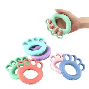 Portable Silicone Hand Gripper 1 Piece for Finger Strengthening and Massage