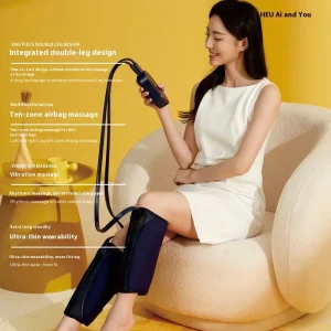 Portable Smart Leg Massager with Airbag Vibration and Dual Synchronous Massage