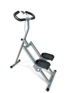 Portable Stair Climber Stepper Machine with Handlebar and Digital Monitor for Home Gym Cardio