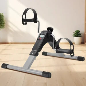 Portable Steel Folding Exercise Bike with Hand and Foot Pedals