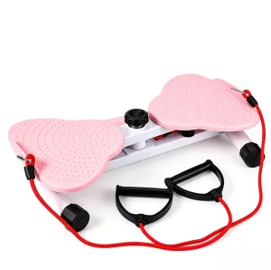 Portable Steel Waist Twister with Pull Ropes for Men and Women