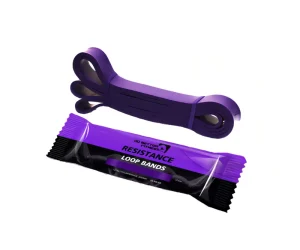 Portable TPE Eco-Friendly Waterproof Medium Resistance Bands Lightweight for Travel and Home Workout