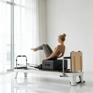 Portable Telescoping Aluminum Pilates Reformer