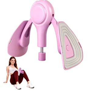 Portable Thigh and Pelvic Floor Exerciser for Women with Resistance Band, Kegel Trainer for Buttocks and Abdominal Muscles