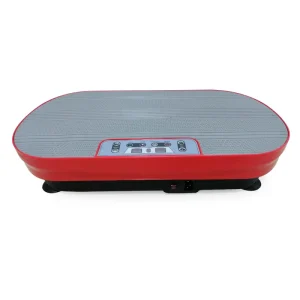 Portable Vertical Vibration Plate with Resistance Bands for Home Fitness