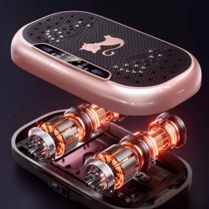 Portable Vibration Plate Exercise Machine for Whole Body Workout, Home Gym