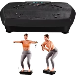 Portable Vibration Plate Machine with Massage Nodes for Home Use