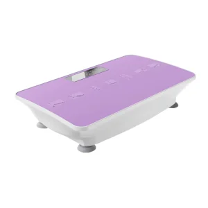 Portable Vibration Platform Exercise Machine with Remote Control and 10 Speed Levels for Home Gym
