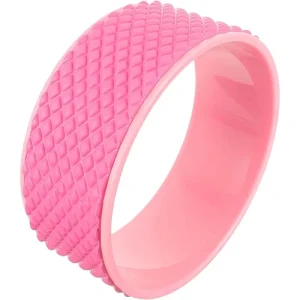Portable Wood and PP+TPE Yoga Pilates Wheel for Abdominal Workout Home Use