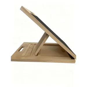 Portable Wooden Calf Slant Board for Squats and Stretching