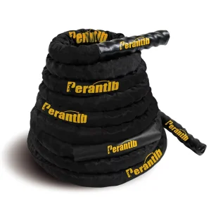 Power Rope Training Battle Rope High Strength Polyester Customized Body Building Fitness Equipment