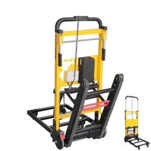 Powered Foldable Electric Stair-Climbing Trolley, Lifting Trolley