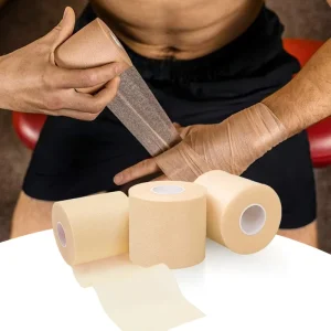 Pre-Wrap Athletic Foam Tape Under-Wrap Bandage for Wrists, Elbows, Knees, Ankles and Hair