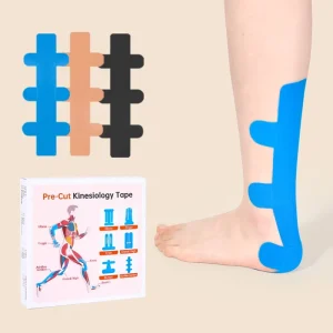 Pre cut Muscle Sports Kinesiology Intramuscular Tape Prevent Muscle Strain for Achilles Tendon Support Pain Relief Protection