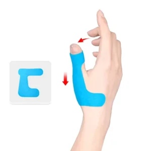 Pre cut Muscle Thumb Tape Wrist Brace Finger Joint Fixator Sleeve for Tendonitis and Thumb Sprain Relief for Mommy Hand Bandage