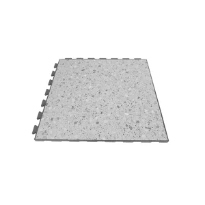 Premium Quality PVC Floor Covering Office Shock Absorption Heavy-Duty Anti-Skid High-Density Dovetail Design Flooring Tile
