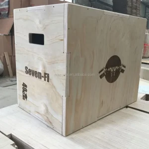 Premium Wood Plyo Jump Box for Gym Workout