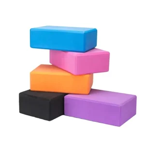 Printed Black High-Density Fitness Yoga Block Set Non-Toxic Yoga Blocks