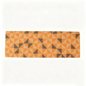 Printed Cork Natural Rubber Yoga Mat 3mm Vibrant Design for Pilates Aerobic Exercise Factory Direct Pad