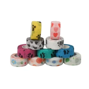 Printed Elastic Hook Grip Thumb Bandage, Breathable Weightlifting Tape